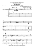 Wellerman (Tenor Saxophone & Piano)