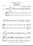 Wellerman (Trombone & Piano) - treble and bass clef trombone parts included
