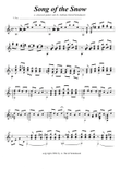 Song of the Snow-a classical guitar solo for the intermediate to advanced player