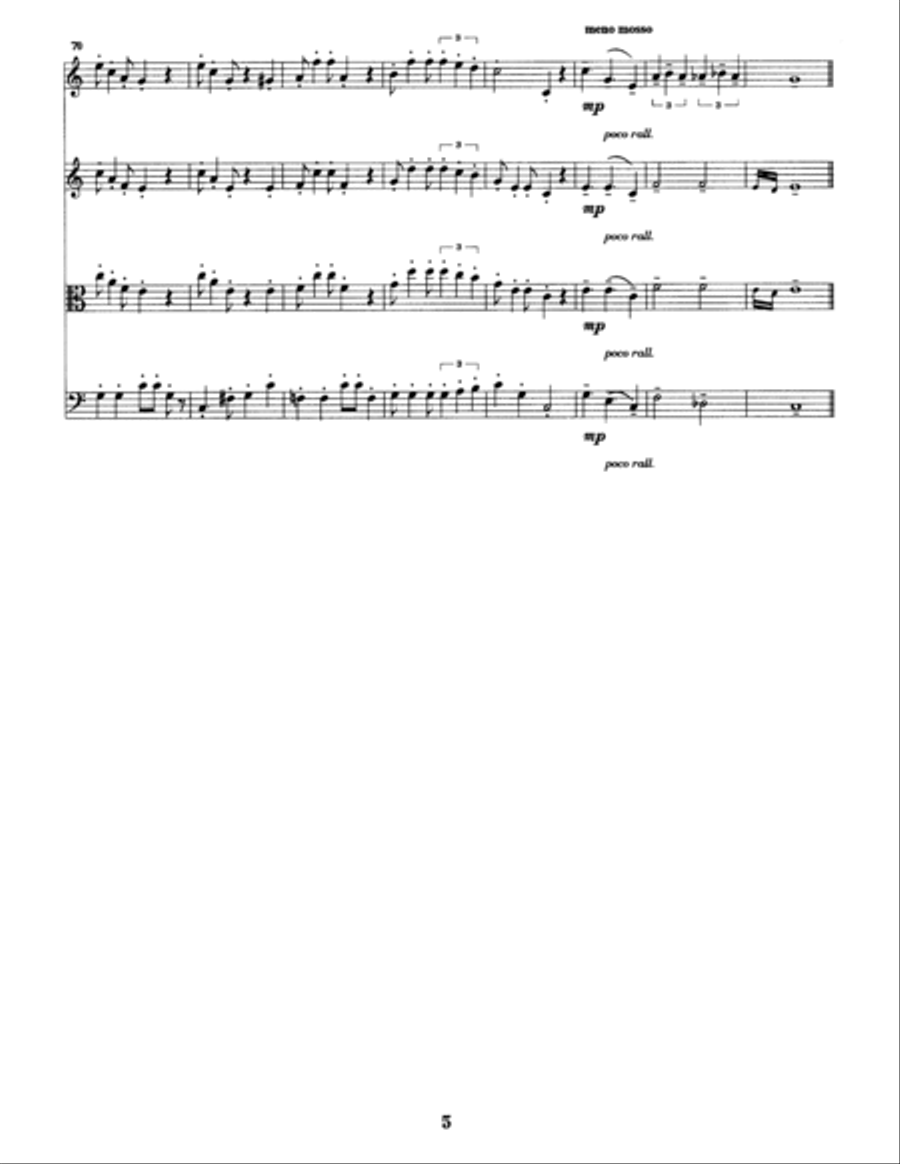Super Mario Bros. Main Theme String Trio scores gallery preview page 5