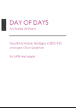 Day of Days by Faustina Hasse Hodges