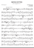 Boccherini's Minuet for Brass Quartet