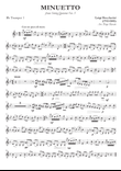 Boccherini's Minuet for Brass Quintet