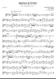 Boccherini's Minuet for String Quartet