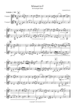 Minuet in F - Trumpet Duet