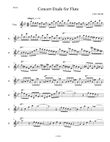 Concert Etude for Flute