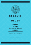 St Louis blues - Trumpet - piano -Upright bass - drums