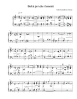 Beltà poi che t'assenti (Piano)