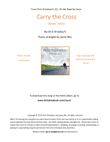 Carry the Cross (low voice)