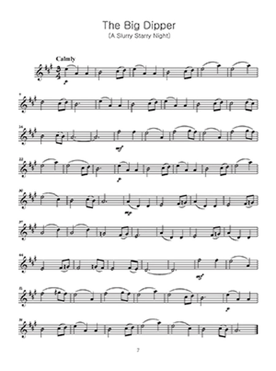 A Tunes - Capricious Pieces for Beginner Violinists Violin Solo scores gallery preview page 2