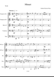 Minuet. Composed and arranged by Graham Dickson-Place