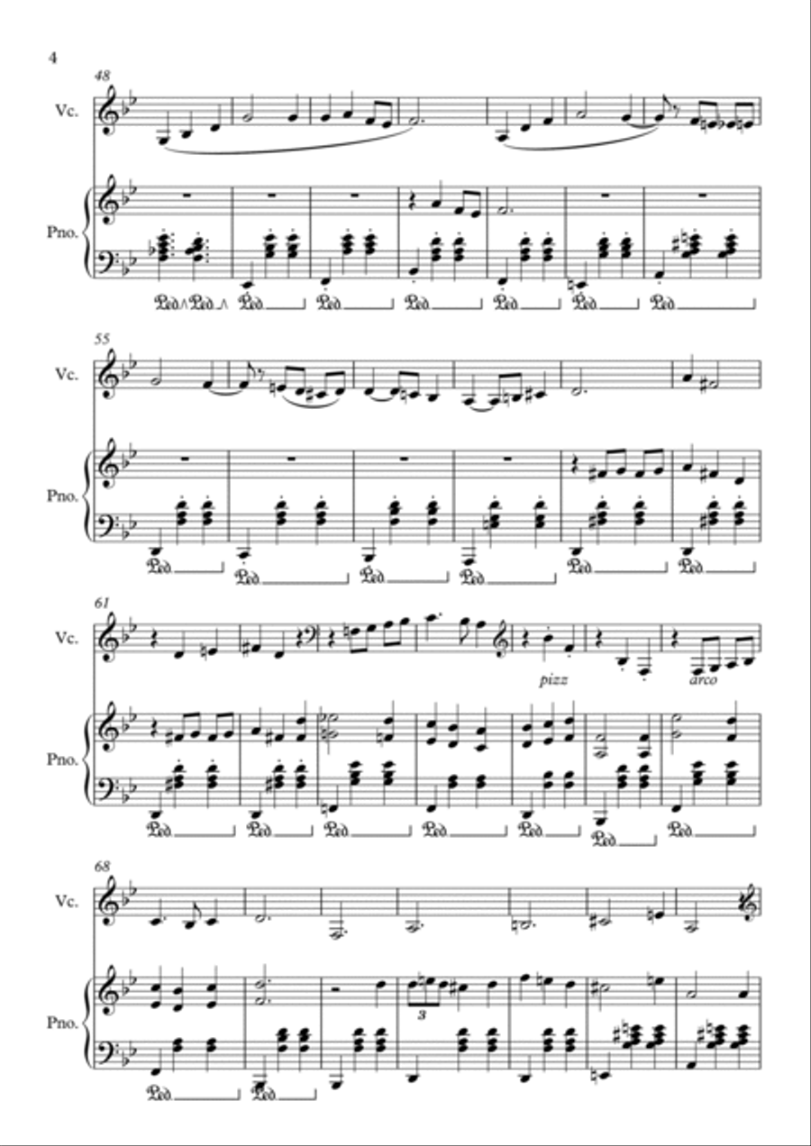 Howl's Moving Castle Piano scores gallery preview page 4
