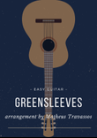 Greensleeves for easy guitar