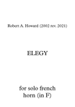 Elegy