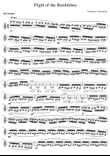 N.Rimsky-Korsakow: Flight of the Bumblebee for B♭Clarinet and piano