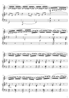 N.Rimsky-Korsakov: Flight of the Bumblebee for B♭Clarinet and piano Woodwind Ensemble scores gallery preview page 5