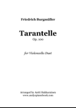 Tarantelle Op. 100 - Cello Duet