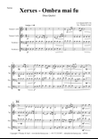 Xerxes Largo - Ombra mai fu - Brass Quartet