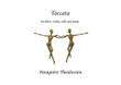 Toccata, for flute, violin, cello, and piano