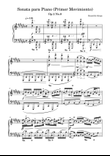 Sonata para Piano(Primer Movimiento)-Beautiful things Op.2 No.8