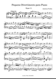 Pequeno Divertimento para Piano, Opus 11