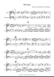 Pie Jesu (from Requiem) for Violin and Cello Duet