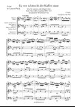 J S Bach Aria from the Coffee Cantata arranged for Woodwind Trio