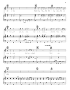 Shy Away Piano, Vocal, Guitar scores gallery preview page 3