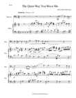 The Quiet way you move me for bassoon and piano