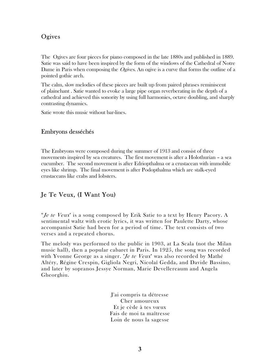 Eric Satie: Expanded Edition Ukulele scores gallery preview page 5