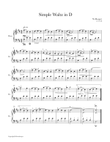 Simple Waltz in D
