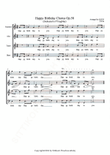 Op.58 Happy Birthday Chorus [Arr. By Dr.QUEW]