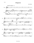 Altagracia (Violin and Piano)