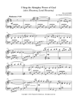 I Sing the Almighty Power of God (Hosanna, Loud Hosanna) - Piano Solo