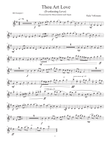 Thou Art Love; processional for Brass Quintet and Organ