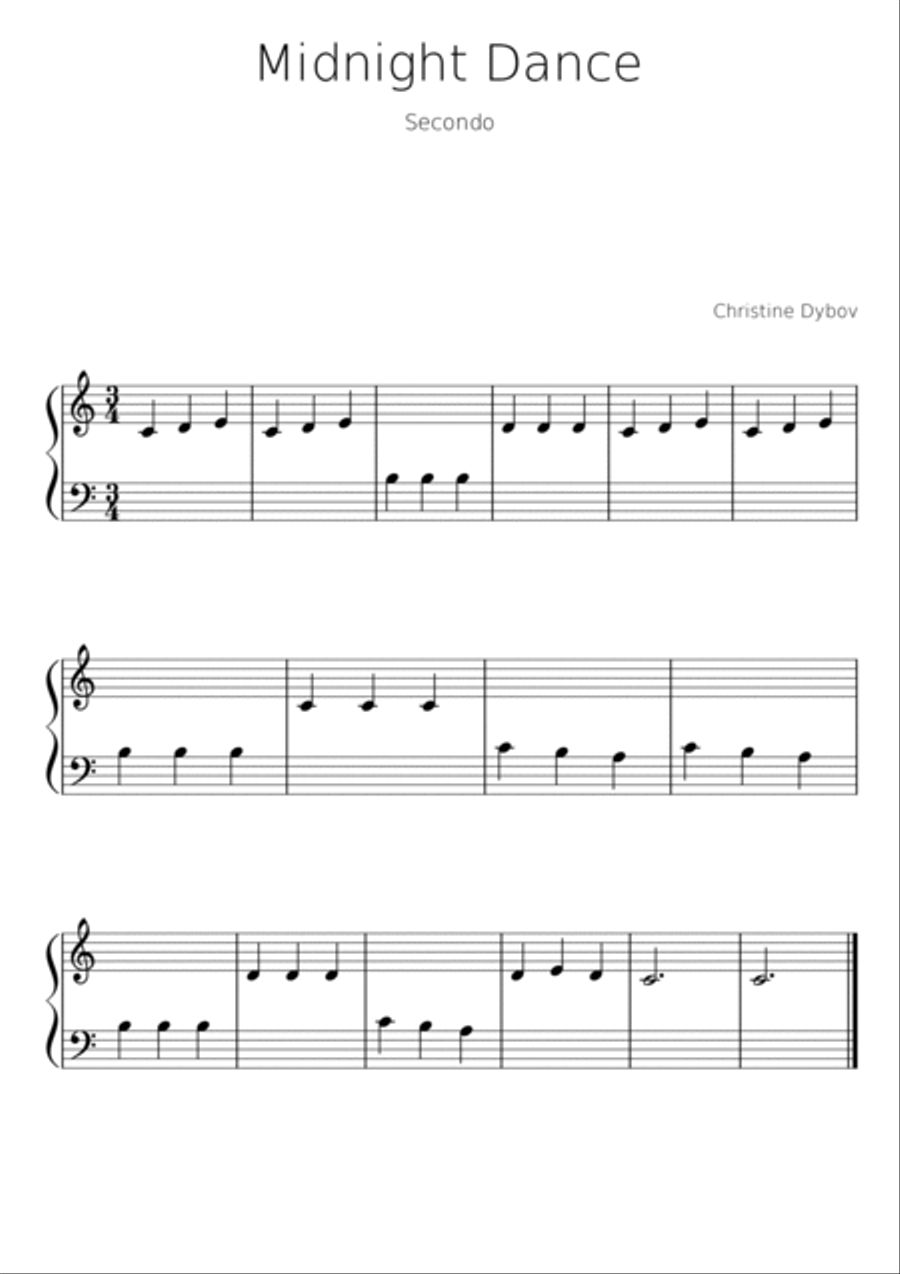 A little Halloween Nightmare Piano Method scores gallery preview page 3