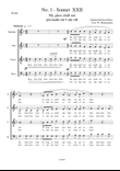 Shakespearean Sonnet XXII. Original composition by Graham Dickson-Place SATB a capella