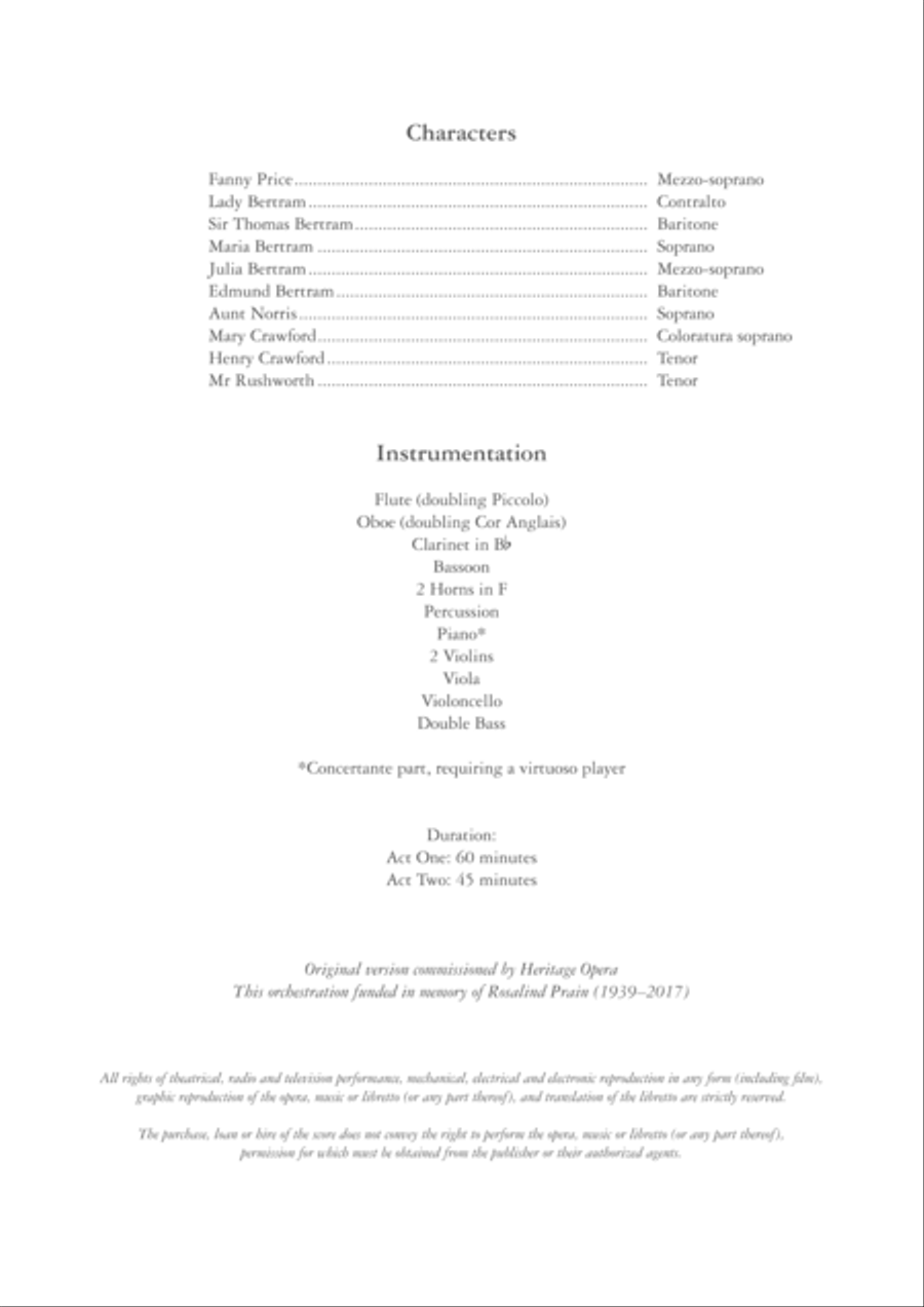 Mansfield Park String Orchestra scores gallery preview page 2