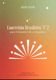 Brazilian Concertino nº 2 for trumpet in Eb and Strings