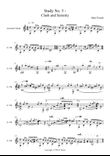 Study No. 5 - Clash and Serenity