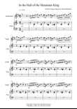 In the Hall of the Mountain King for Euphonium and Piano