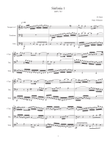 Sinfonia 1, J. S. Bach, adapted for C trumpet, Trombone, and Tuba