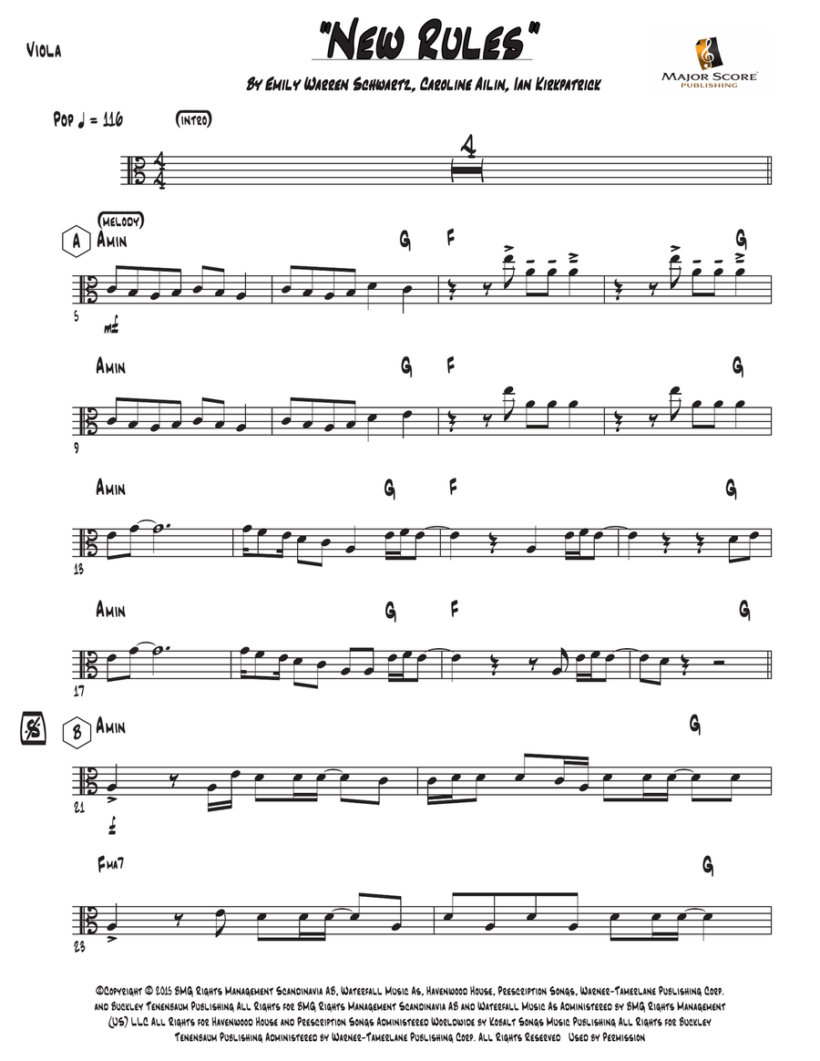 New Rules Viola scores gallery preview page 2