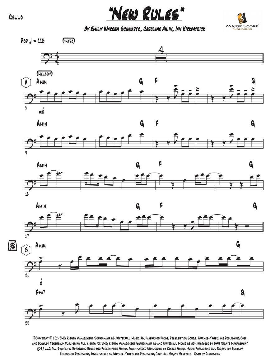 New Rules Piano scores gallery preview page 2