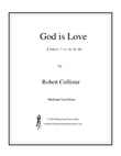 God is Love (medium low voice)