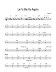 Let's Be Us Again