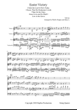 Easter Victory Medley - String Quartet
