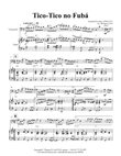 Tico-Tico no Fubá - Choro - Key: A-minor - Piano and Cello