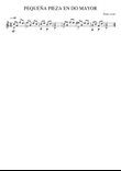 Pequeña Pieza en Do Mayor (Small piece in C major)