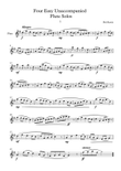 Four Easy Unaccompanied Flute Solos